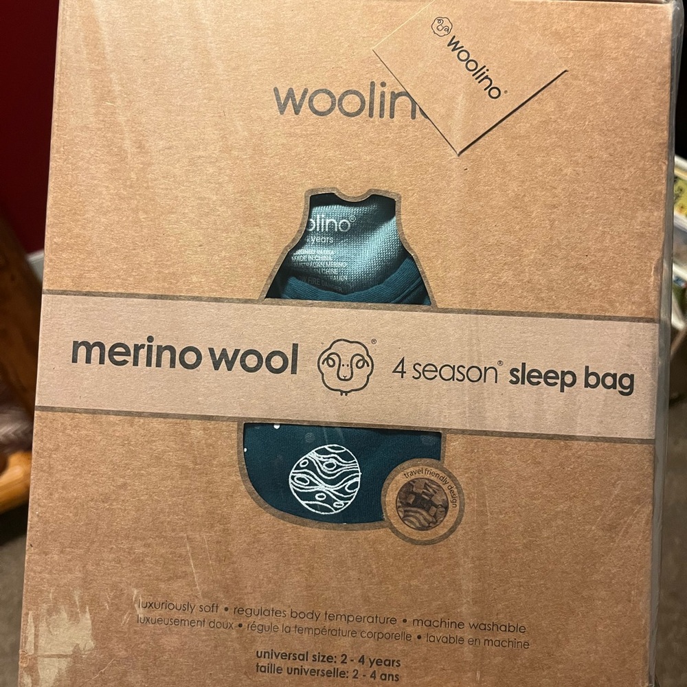 Brand new woolino sleep sack